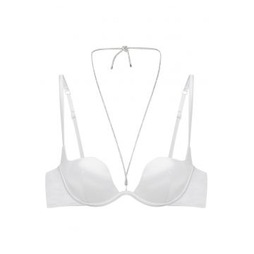 Sutien push-up Onyks  gri deschis - Gri