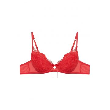 Sutien push-up Osio - rosu - Rosu