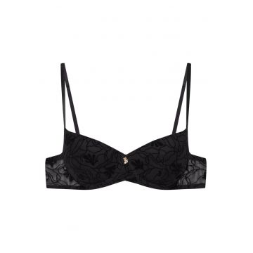 Sutien push-up  poliamida - negru - Negru