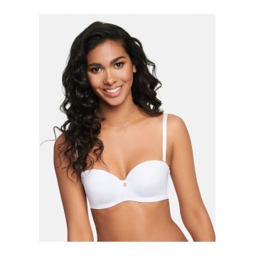 Sutien push-up Raffen  Bej - Alb