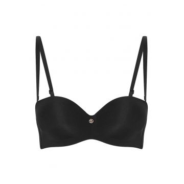 Sutien push-up Raffen  Negru - Negru