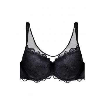 Sutien push-up Twiggy Henderson Negru - Negru