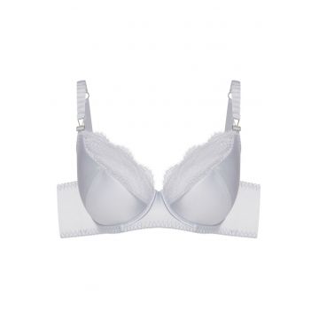 Sutien semi-captusit Albastru deschis Brillant - Albastru