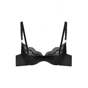 Sutien semi-captusit dama Negru Brillant - Negru