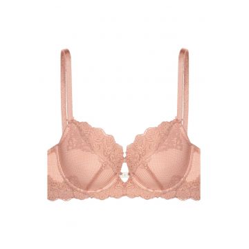 Sutien semi-captusit  Darling bej - Bej