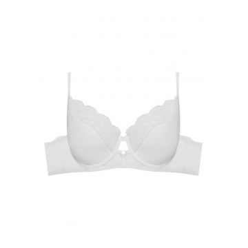 Sutien semicaptusit Tarot -  Dantela - Alb