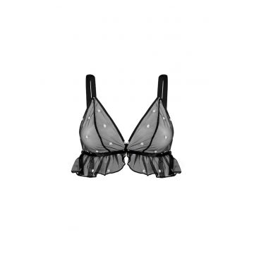 Sutien triunghiular Holly  Negru - Negru