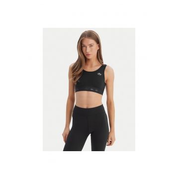 Bustiera sport dama -  neagra - 74% poliester - 26% elastan