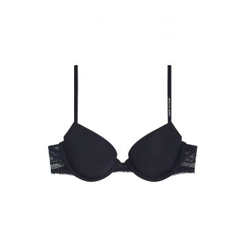 Sutien balconette cu sustinere metalica - Bleumarin inchis