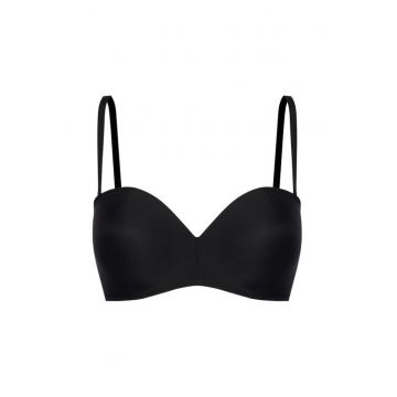 Sutien balconette si bandeau  negru - Negru