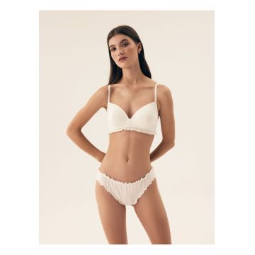 Sutien Clasic Malesia  Alb crem - Alb crem