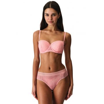 Sutien convertibil cu model - Roz bombon