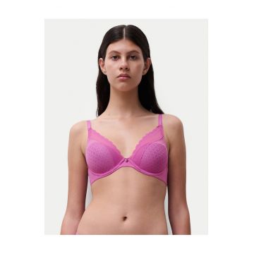 Sutien  cu armatura roz - Roz
