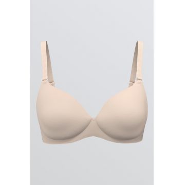 Sutien cu burete subtire fara sustinere metalica - Piersica