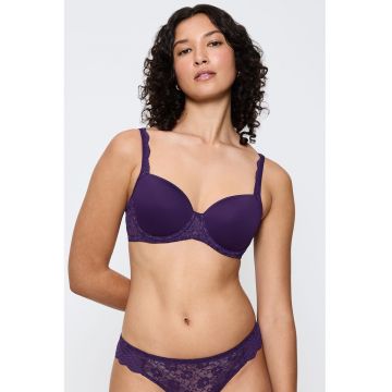 Sutien cu sustinere metalica Amourette - Violet
