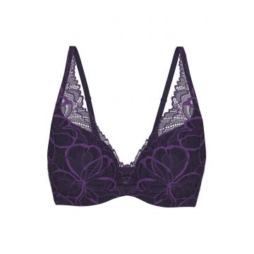Sutien dama -  albastru/mov