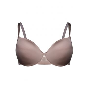 Sutien dama cu burete Pure - Maro bronz
