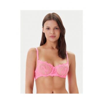Sutien din dantela cu detalii florale