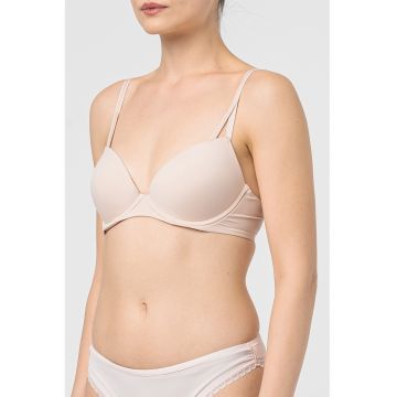 Sutien push-up - Roz pastel