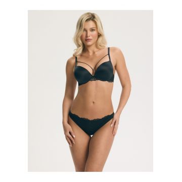 Sutien super push-up dama Aurora - Negru