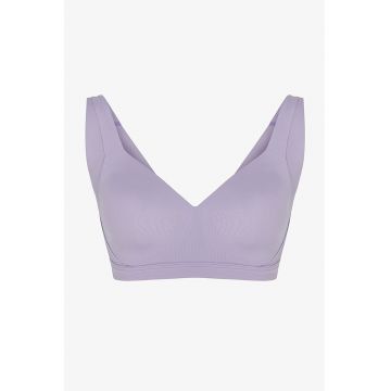 Sutien uni fara cusaturi - Violet pastel