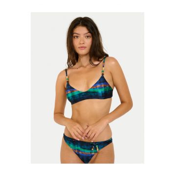 Top de bikini femei -  poliamida - Negru - Multicolor