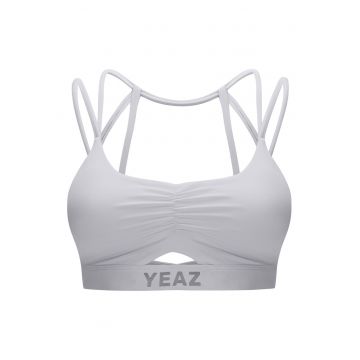 Bustiera pentru fitness Horizon - Alb
