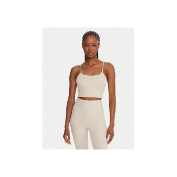 Bustiera sport dama  bej - elastic