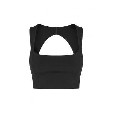 Bustiera sport dama - - Negru
