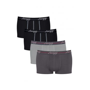 Set de boxeri - 3 perechi - Negru/Gri