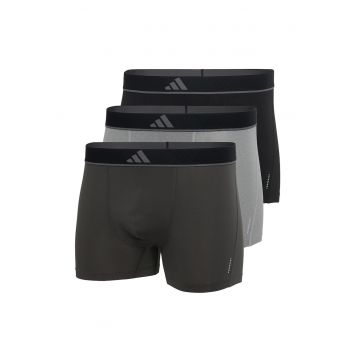 Set de boxeri cu logo - 3 perechi - Negru/Gri