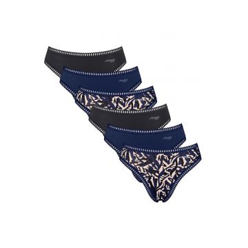 Set de chiloti GO Crush - 6 perechi - Albastru