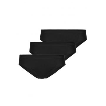 Set de chiloti Natural Comfort - 3 perechi - Negru