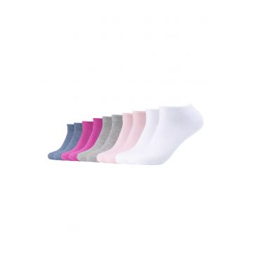 Set de sosete unisex pana la glezna - 10 perechi - Multicolor