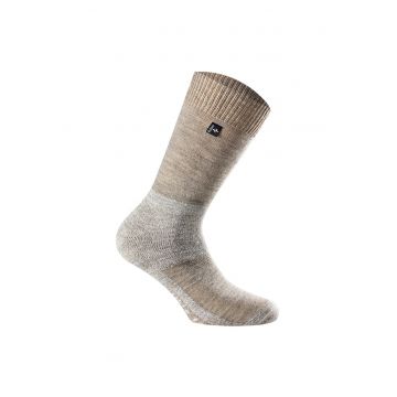 Sosete lungi unisex pentru trekking - Bej