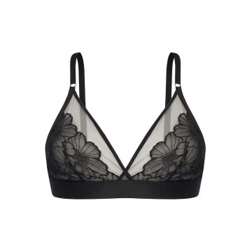 Sutien braleta  negru - dantela