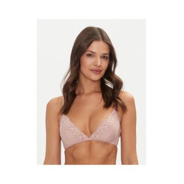 Sutien braleta -  roz - material moale