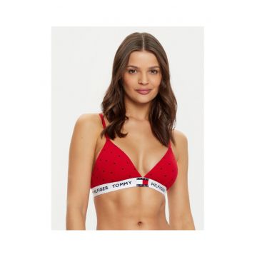 Sutien bralette dama  rosu - material moale