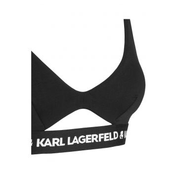 Sutien bralette Femei -  Negru - Lyocell