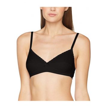Sutien bumbac neburetat fara sarme  CD050 00B1 - Negru