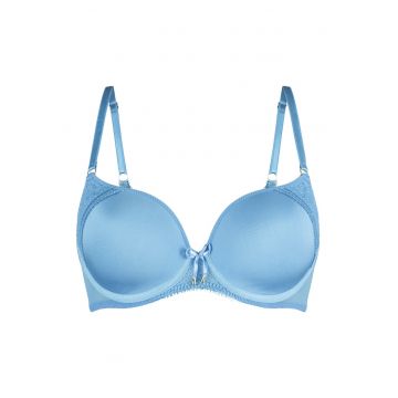 Sutien cu acoperire completa - Albastru