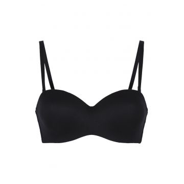 Sutien cu bretele detasabile - Negru