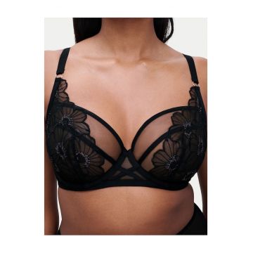 Sutien dama -  cu model - negru