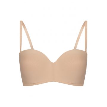 Sutien dama -  Model Bardot - Bej