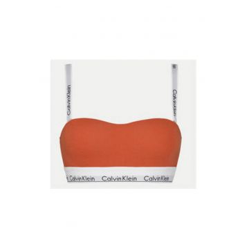 Sutien dama Top  rosu - material elastic