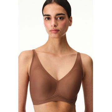Sutien fara cusaturi - cu decolteu adanc - Maro Siena