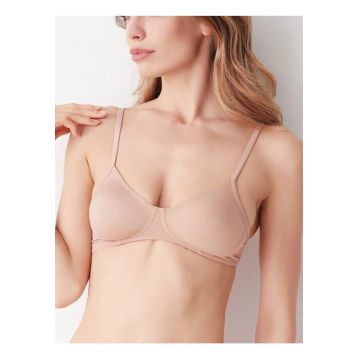 Sutien microfibra clasic captusit fara sarme  CD016 00B1 - Bej
