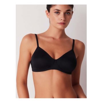 Sutien microfibra clasic captusit fara sarme  CD016 00B1 - Negru