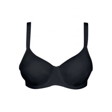 Sutien microfibra full-cup captusit cu sarme  CD052 00C1 - Negru