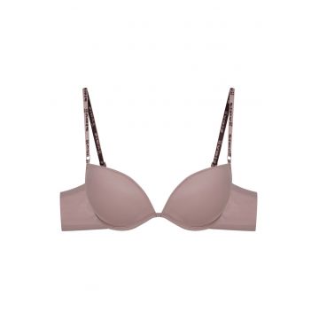 Sutien Oui -  Elastan - Push-up - Maro